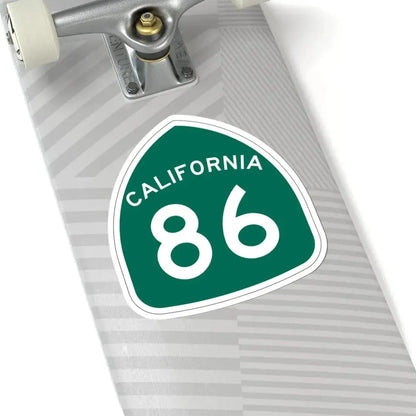 California 86 (California) (Road Sign) STICKER Vinyl Kiss-Cut Decal - The Sticker Space