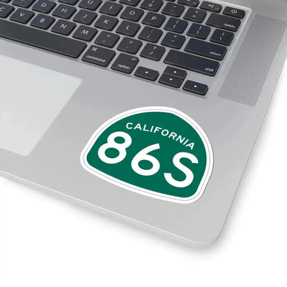 California 86S (California) (Road Sign) STICKER Vinyl Kiss-Cut Decal - The Sticker Space