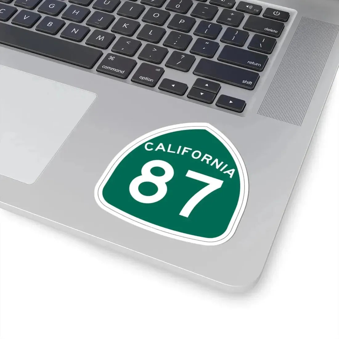 California 87 (California) (Road Sign) STICKER Vinyl Kiss-Cut Decal - The Sticker Space