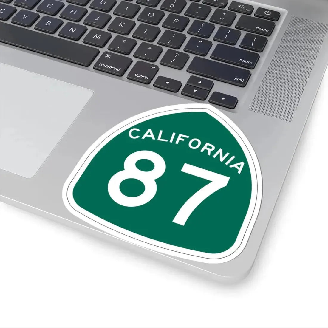 California 87 (California) (Road Sign) STICKER Vinyl Kiss-Cut Decal - The Sticker Space