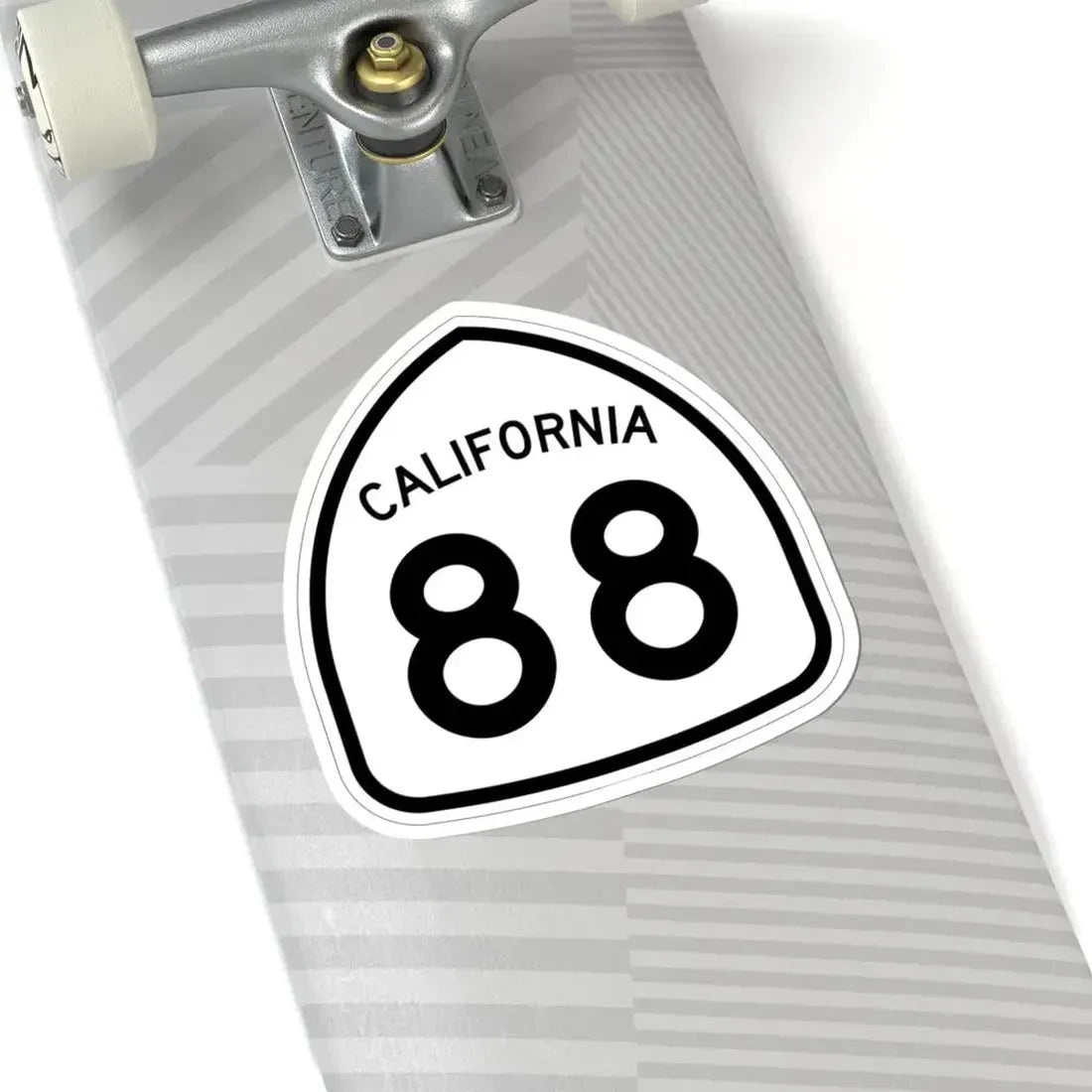 California 88 1957 (California) (Road Sign) STICKER Vinyl Kiss-Cut Decal - The Sticker Space