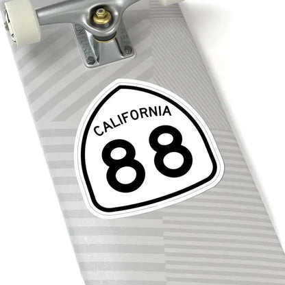 California 88 1957 (California) (Road Sign) STICKER Vinyl Kiss-Cut Decal - The Sticker Space