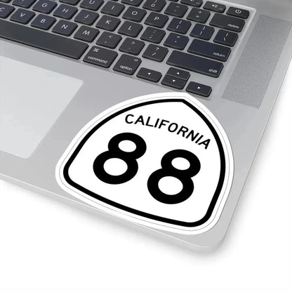 California 88 1957 (California) (Road Sign) STICKER Vinyl Kiss-Cut Decal - The Sticker Space