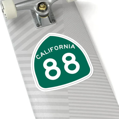California 88 (California) (Road Sign) STICKER Vinyl Kiss-Cut Decal - The Sticker Space