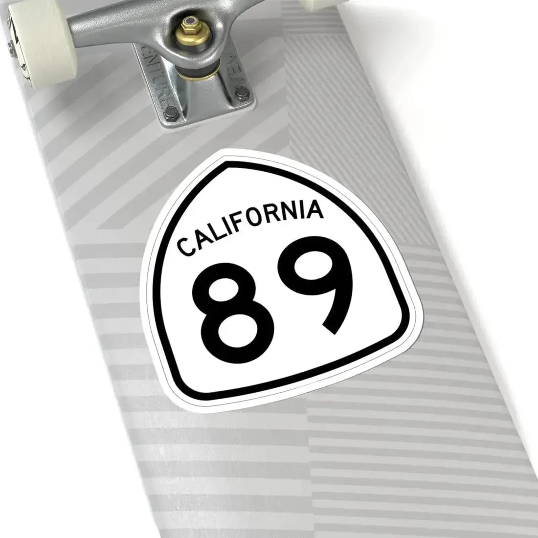 California 89 1957 (California) (Road Sign) STICKER Vinyl Kiss-Cut Decal - The Sticker Space
