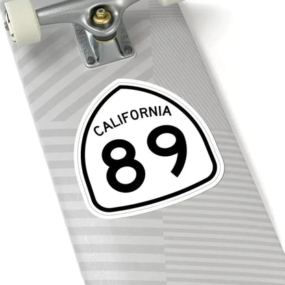 California 89 1957 (California) (Road Sign) STICKER Vinyl Kiss-Cut Decal - The Sticker Space