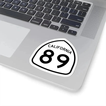 California 89 1957 (California) (Road Sign) STICKER Vinyl Kiss-Cut Decal - The Sticker Space