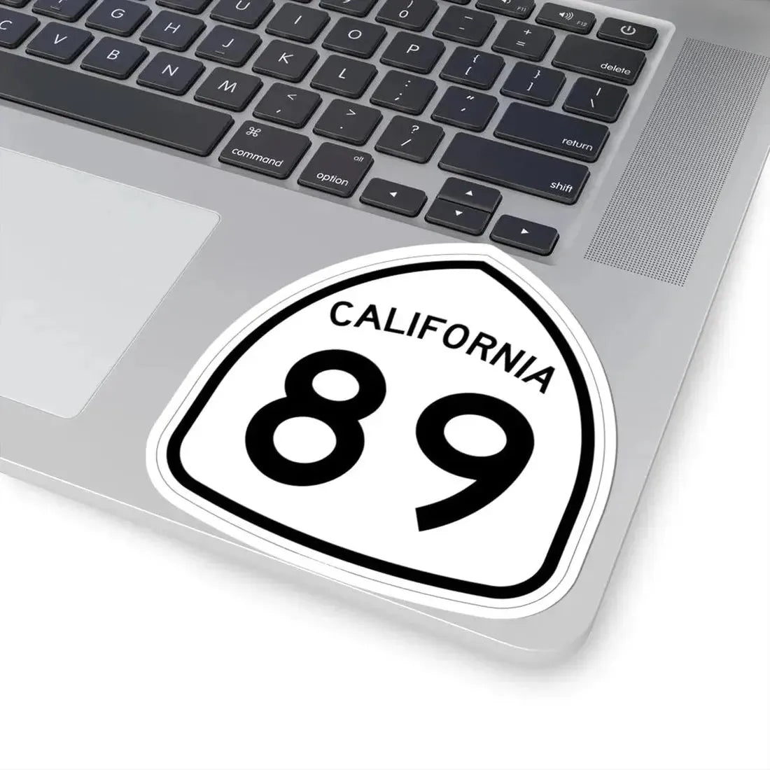 California 89 1957 (California) (Road Sign) STICKER Vinyl Kiss-Cut Decal - The Sticker Space