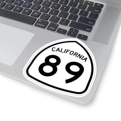 California 89 1957 (California) (Road Sign) STICKER Vinyl Kiss-Cut Decal - The Sticker Space