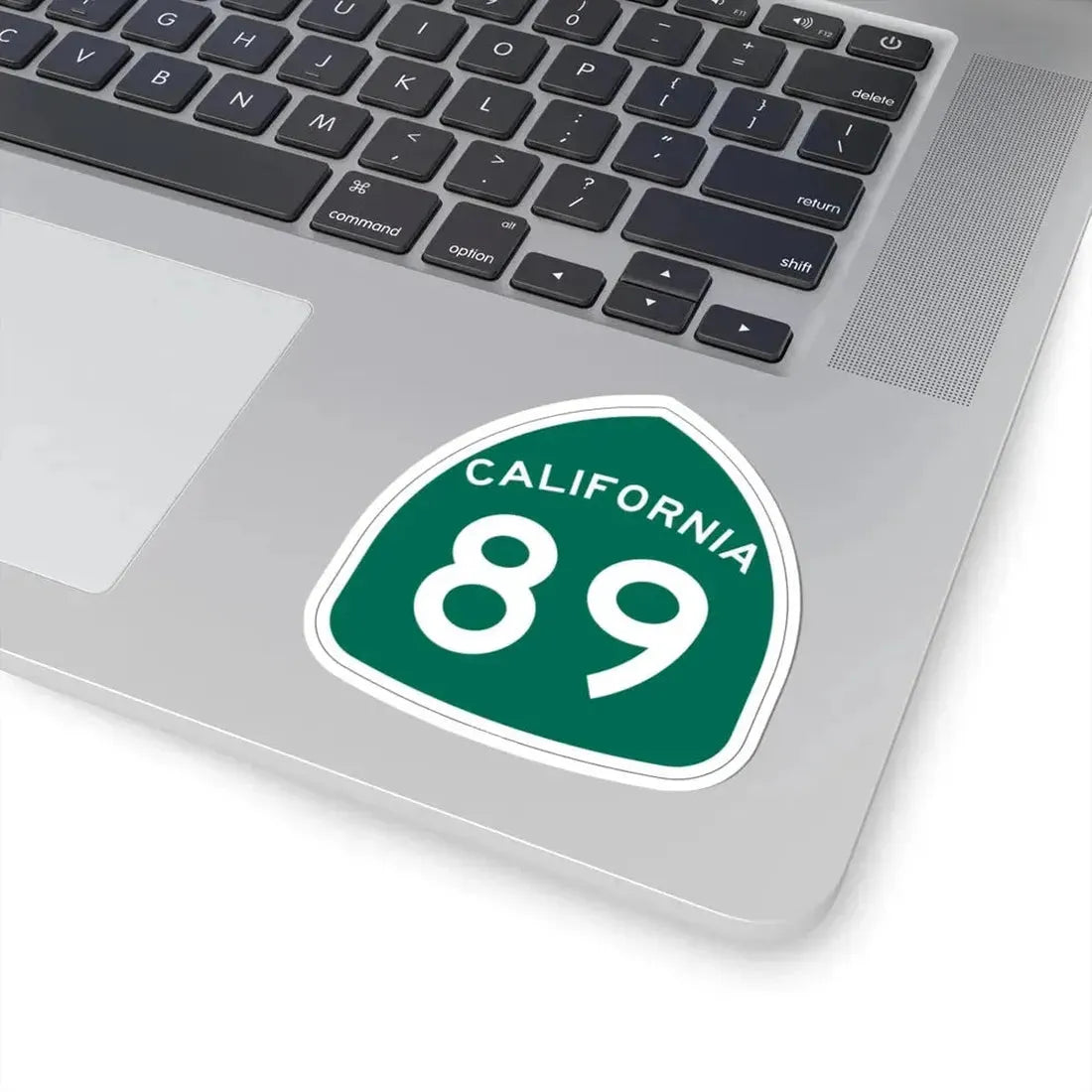 California 89 (California) (Road Sign) STICKER Vinyl Kiss-Cut Decal - The Sticker Space