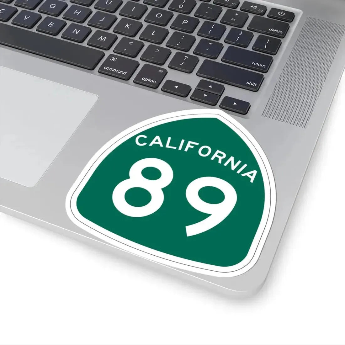 California 89 (California) (Road Sign) STICKER Vinyl Kiss-Cut Decal - The Sticker Space