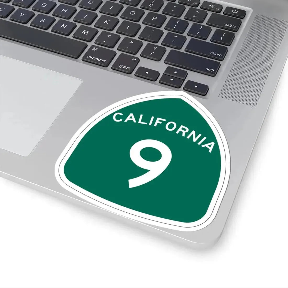 California 9 (California) (Road Sign) STICKER Vinyl Kiss-Cut Decal - The Sticker Space
