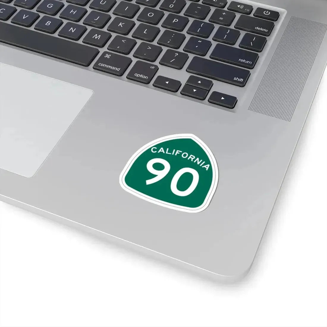California 90 (California) (Road Sign) STICKER Vinyl Kiss-Cut Decal - The Sticker Space