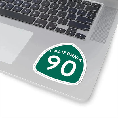 California 90 (California) (Road Sign) STICKER Vinyl Kiss-Cut Decal - The Sticker Space