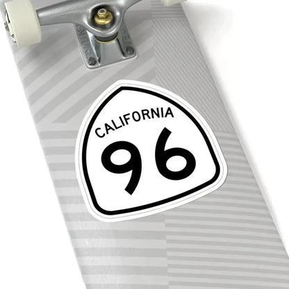 California 96 1957 (California) (Road Sign) STICKER Vinyl Kiss-Cut Decal - The Sticker Space