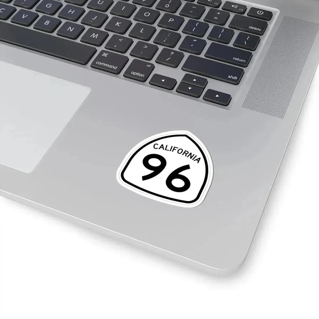 California 96 1957 (California) (Road Sign) STICKER Vinyl Kiss-Cut Decal - The Sticker Space