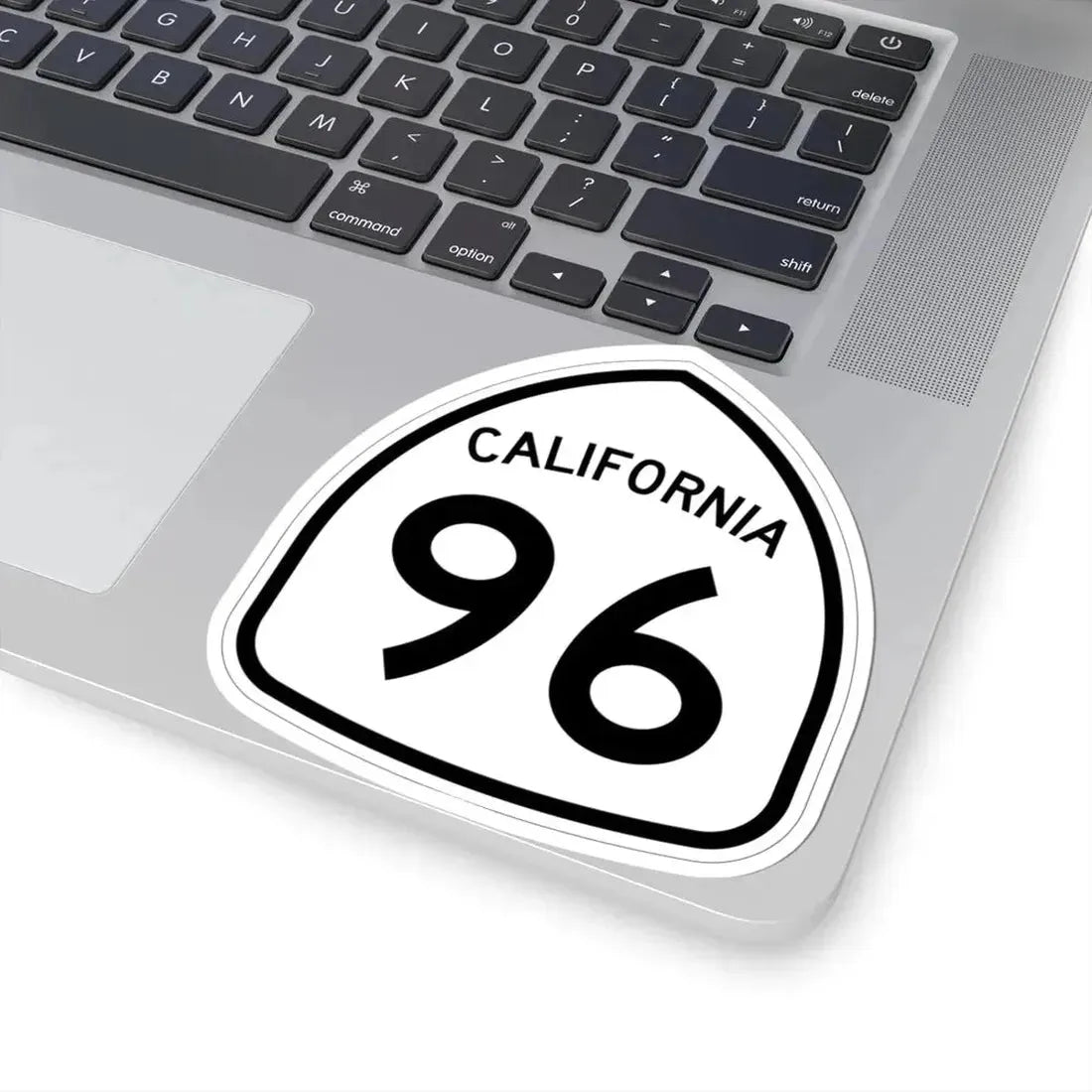California 96 1957 (California) (Road Sign) STICKER Vinyl Kiss-Cut Decal - The Sticker Space