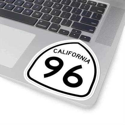 California 96 1957 (California) (Road Sign) STICKER Vinyl Kiss-Cut Decal - The Sticker Space