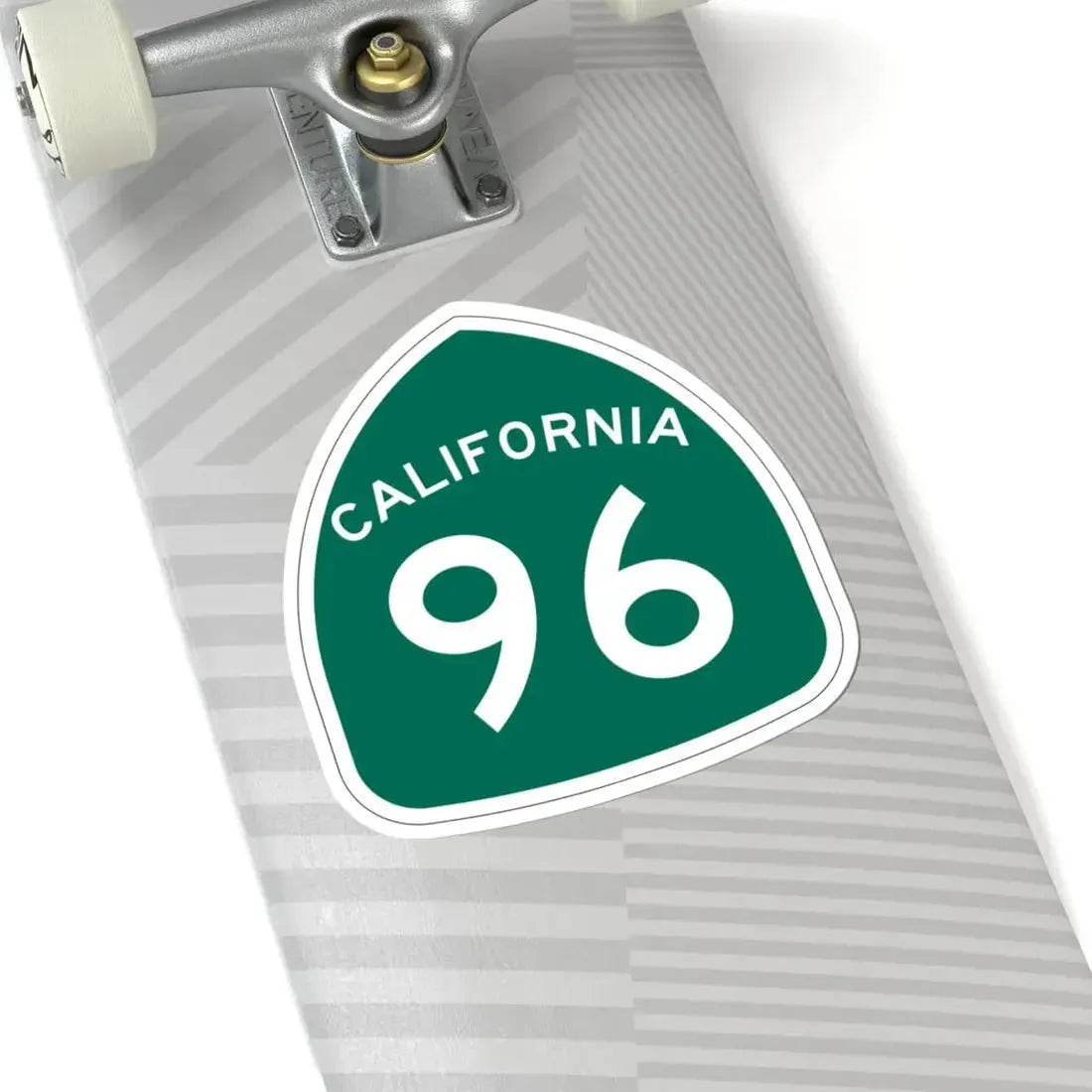 California 96 (California) (Road Sign) STICKER Vinyl Kiss-Cut Decal - The Sticker Space