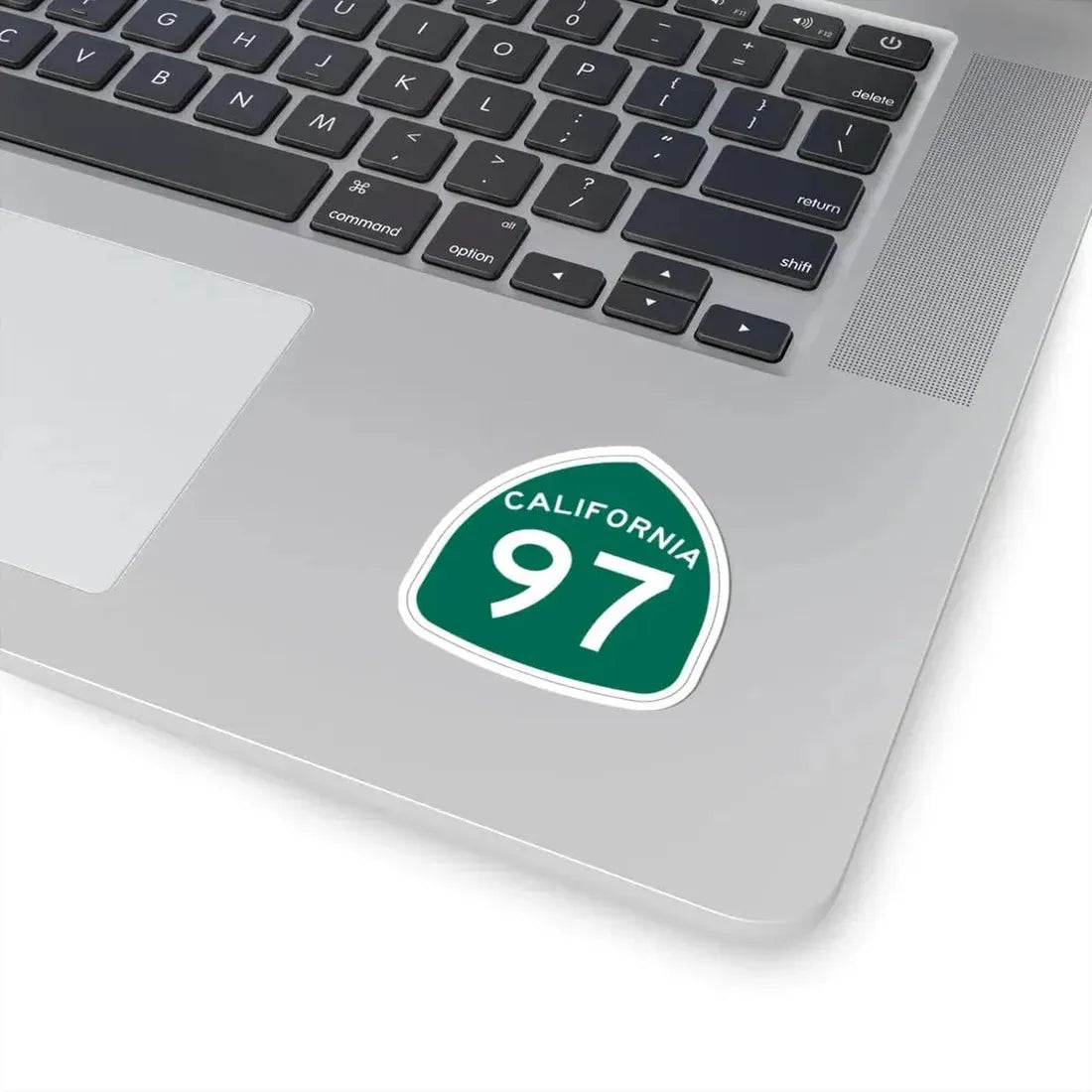 California 97 (California) (Road Sign) STICKER Vinyl Kiss-Cut Decal - The Sticker Space