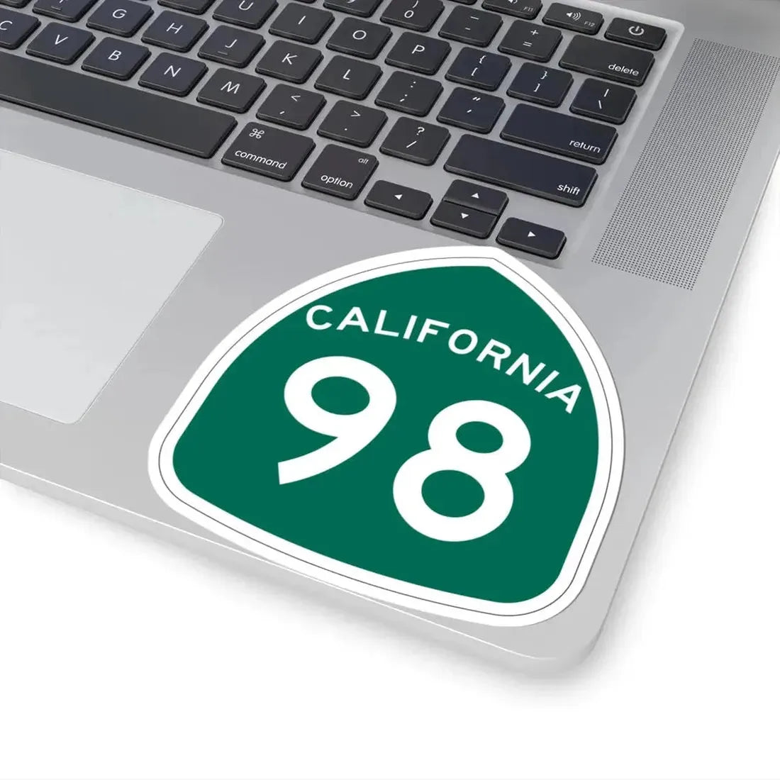 California 98 (California) (Road Sign) STICKER Vinyl Kiss-Cut Decal - The Sticker Space