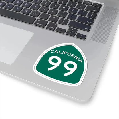 California 99 (California) (Road Sign) STICKER Vinyl Kiss-Cut Decal - The Sticker Space