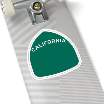 California blank (California) (Road Sign) STICKER Vinyl Kiss-Cut Decal - The Sticker Space