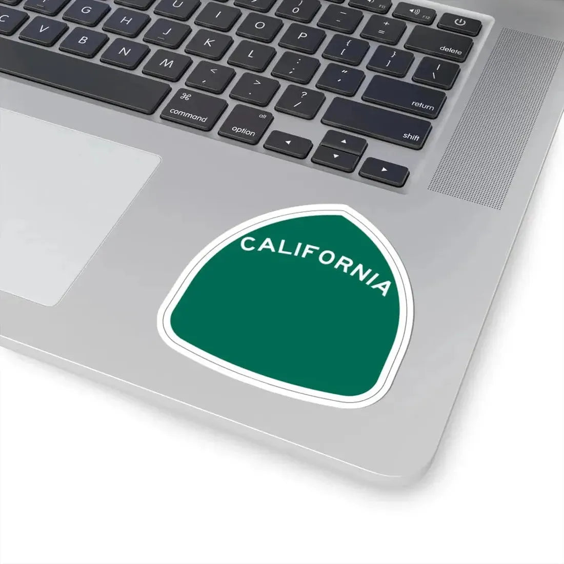 California blank (California) (Road Sign) STICKER Vinyl Kiss-Cut Decal - The Sticker Space
