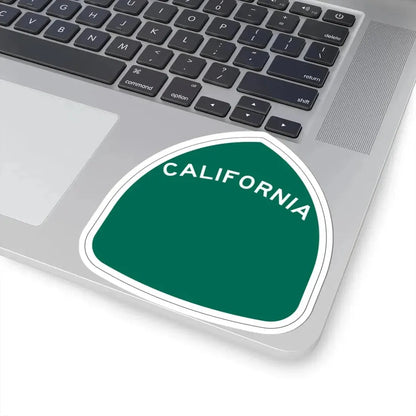California blank (California) (Road Sign) STICKER Vinyl Kiss-Cut Decal - The Sticker Space