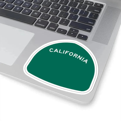 California blank wide (California) (Road Sign) STICKER Vinyl Kiss-Cut Decal - The Sticker Space