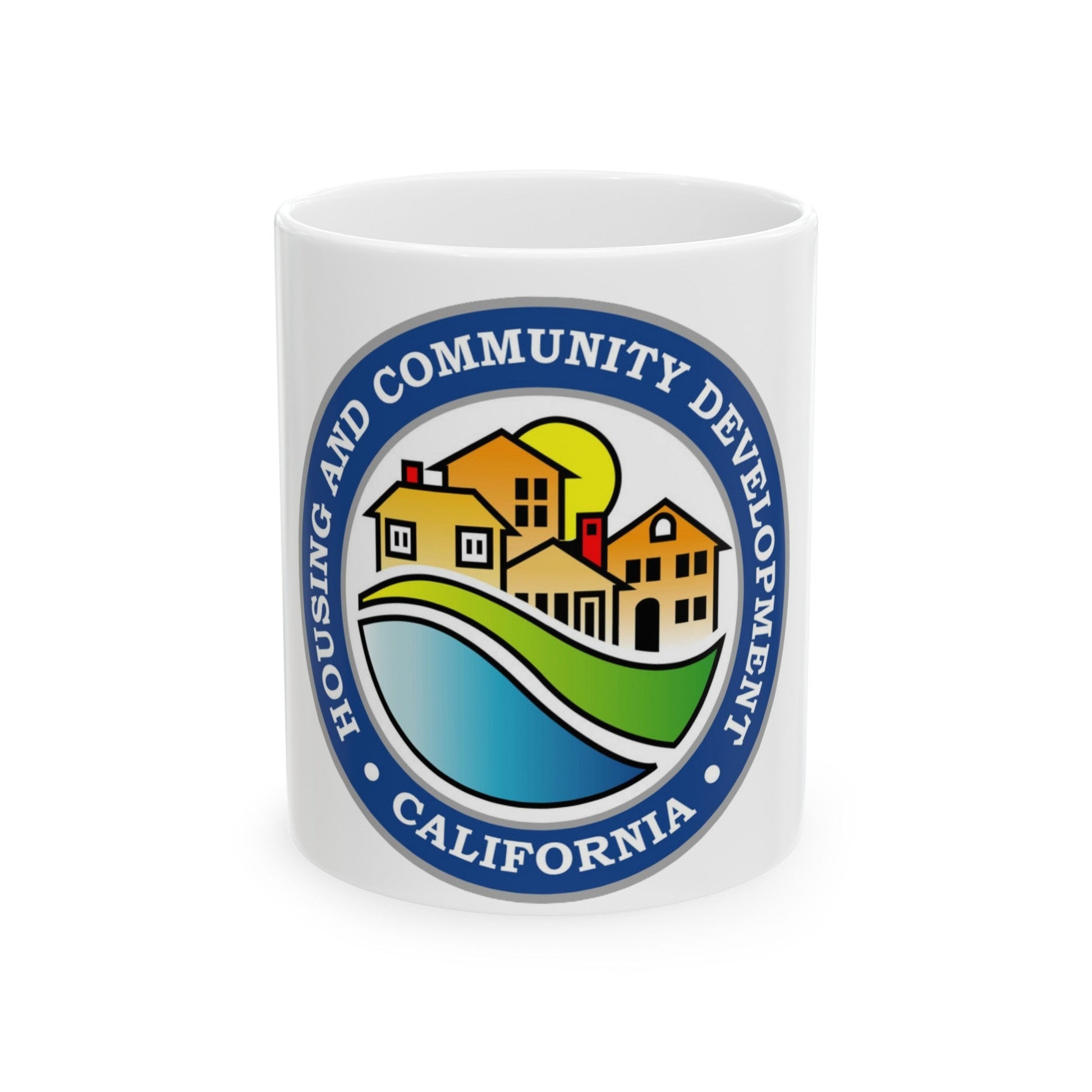 California Department of Housing and Community Development - White Coffee Mug-11oz-The Sticker Space