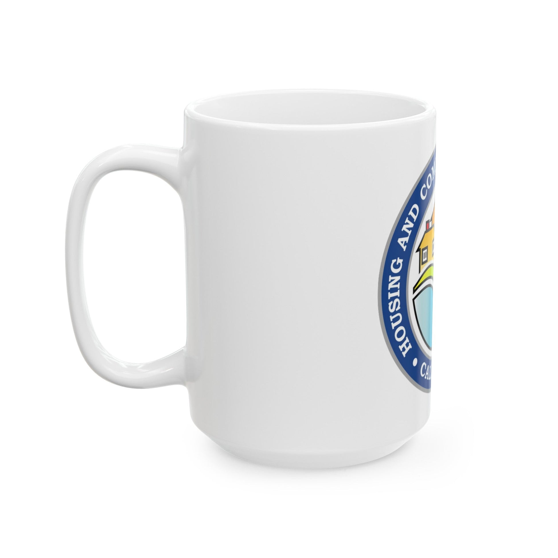 California Department of Housing and Community Development - White Coffee Mug-The Sticker Space