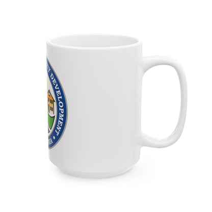 California Department of Housing and Community Development - White Coffee Mug-The Sticker Space