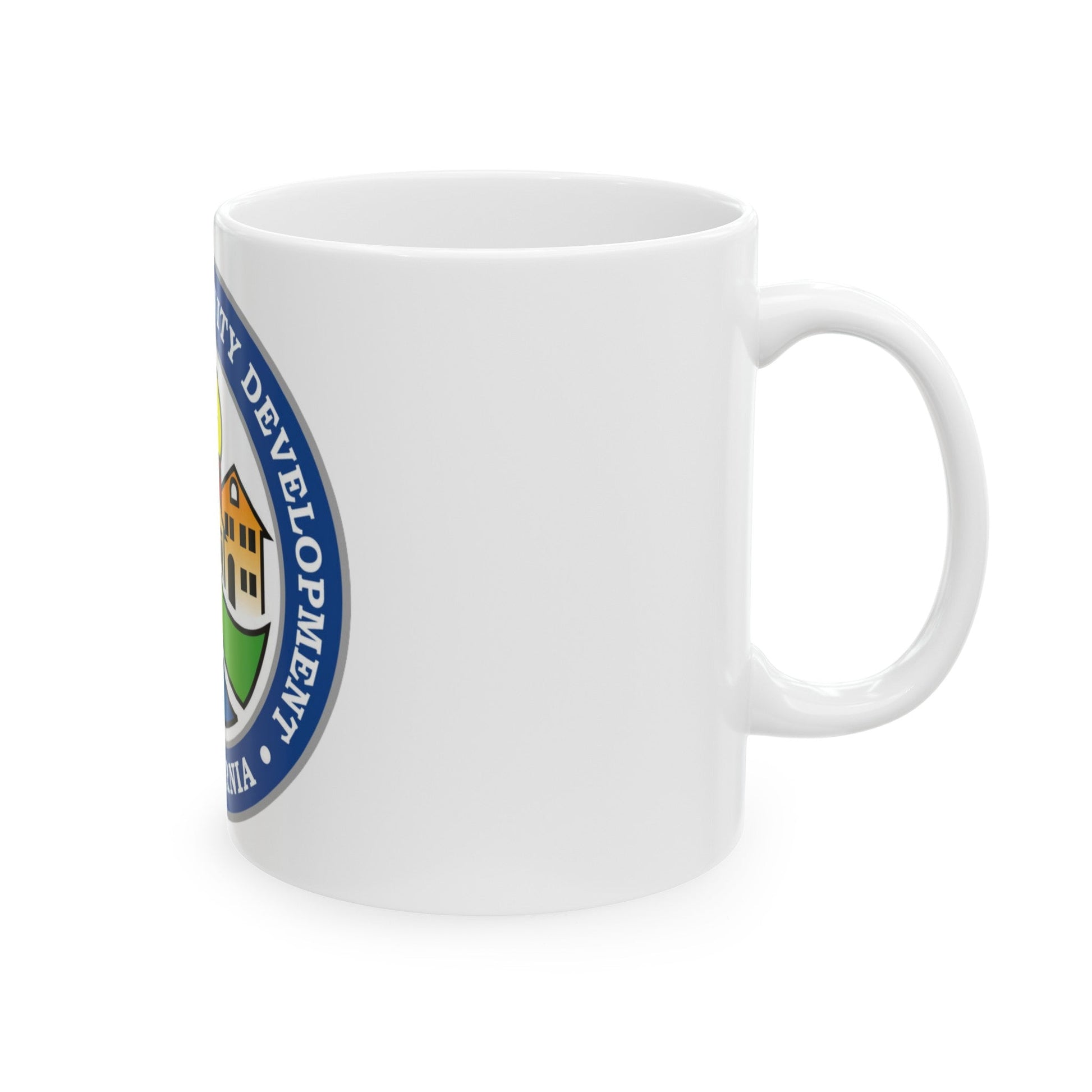 California Department of Housing and Community Development - White Coffee Mug-The Sticker Space