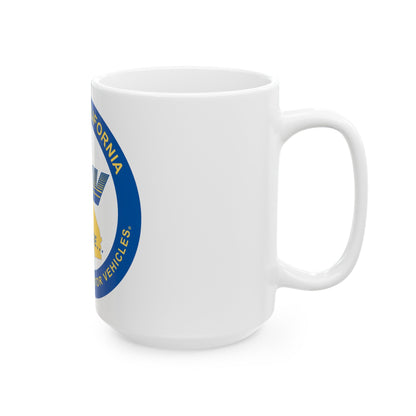 California Department of Motor Vehicles - White Coffee Mug-The Sticker Space