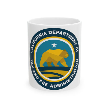 California Department of Tax and Fee Administration - White Coffee Mug-11oz-The Sticker Space