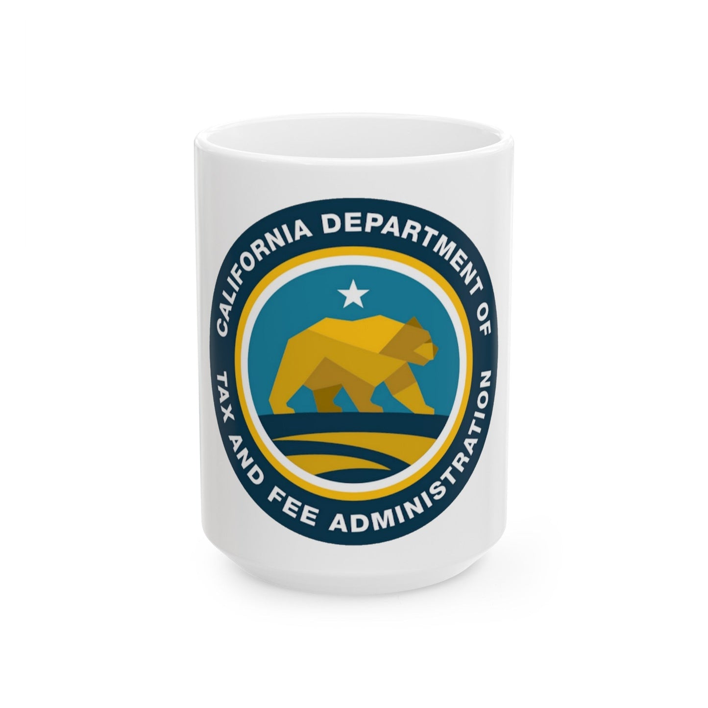 California Department of Tax and Fee Administration - White Coffee Mug-15oz-The Sticker Space