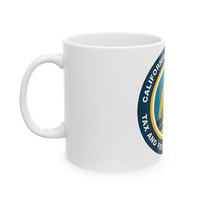 California Department of Tax and Fee Administration - White Coffee Mug-The Sticker Space