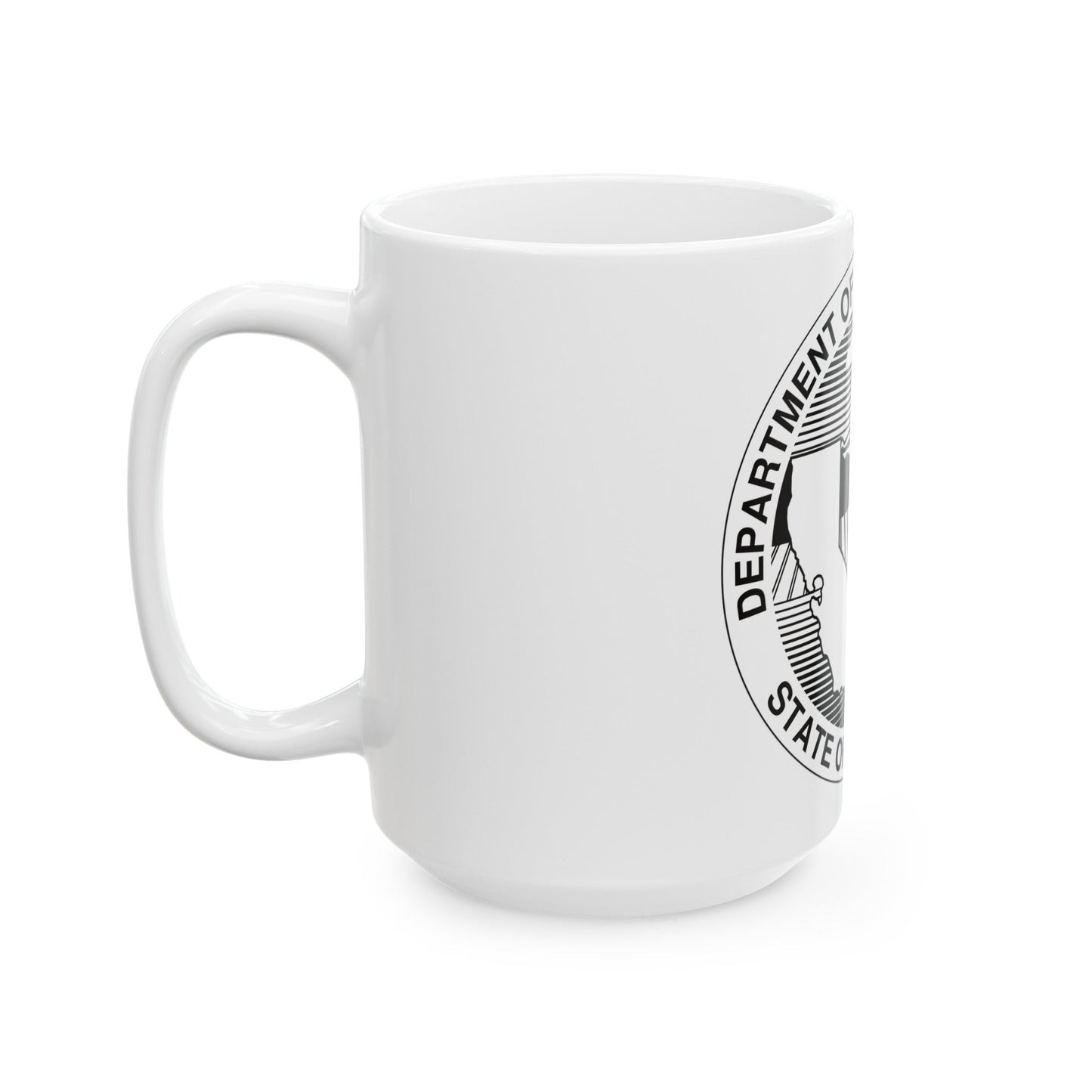 California Department of Water Resources - White Coffee Mug-The Sticker Space