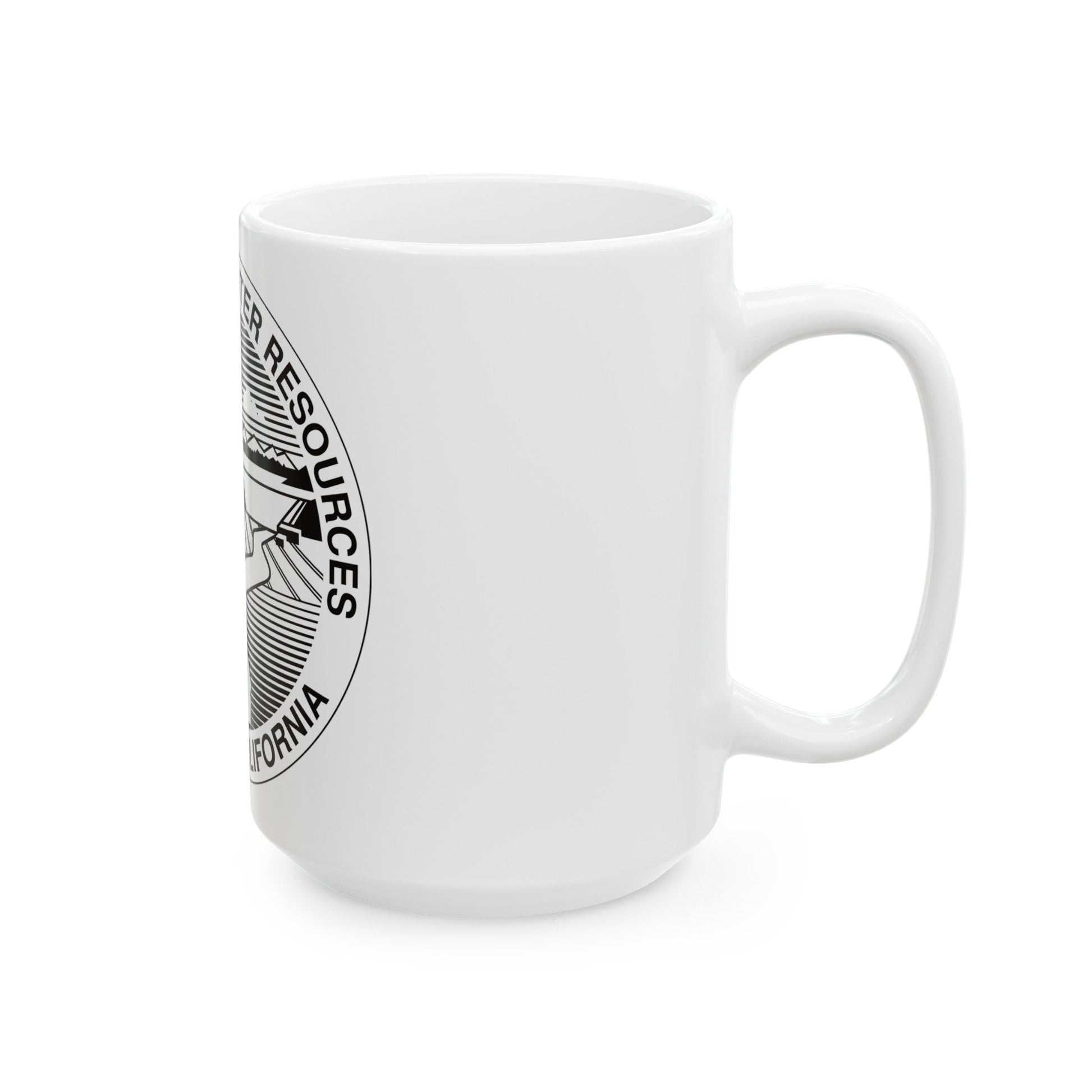 California Department of Water Resources - White Coffee Mug-The Sticker Space