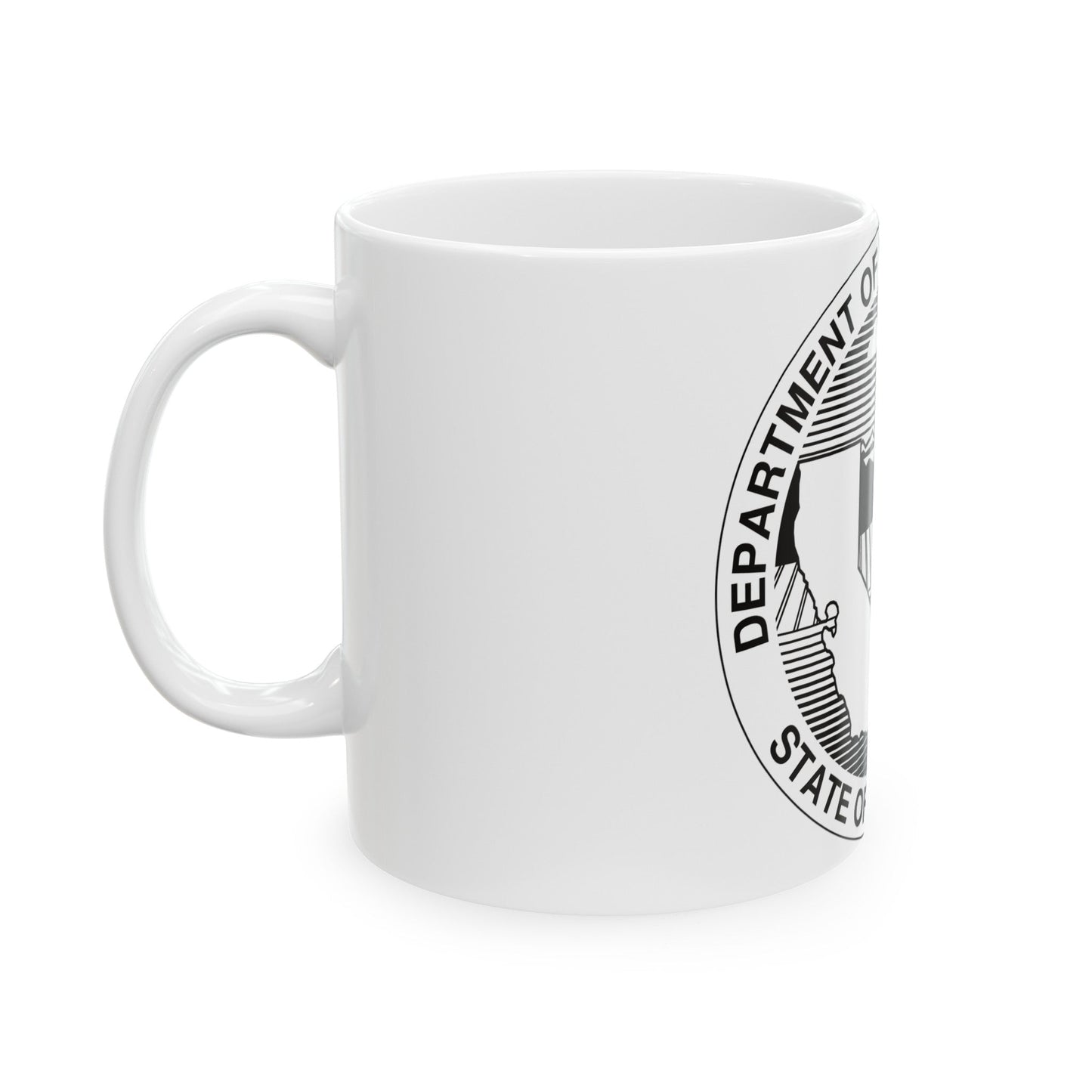 California Department of Water Resources - White Coffee Mug-The Sticker Space