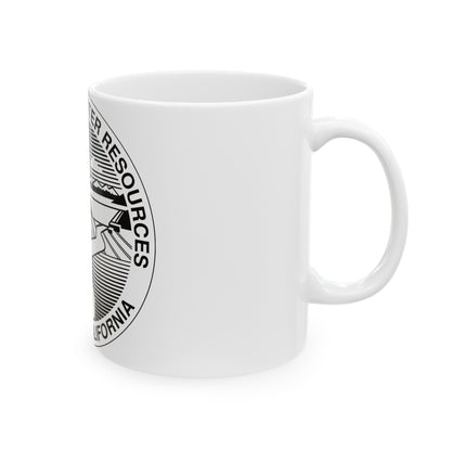 California Department of Water Resources - White Coffee Mug-The Sticker Space