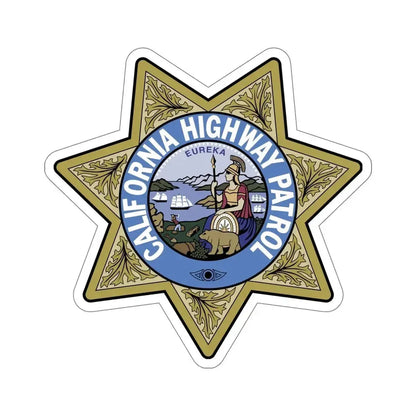California Highway Patrol 2 STICKER Vinyl Die-Cut Decal - The Sticker Space