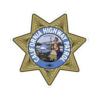California Highway Patrol 2 - STICKER Vinyl Kiss-Cut Decal - The Sticker Space