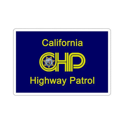 California Highway Patrol Flag STICKER Vinyl Die-Cut Decal 3 Inch - The Sticker Space