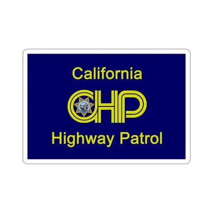 California Highway Patrol Flag STICKER Vinyl Die-Cut Decal 4 Inch - The Sticker Space