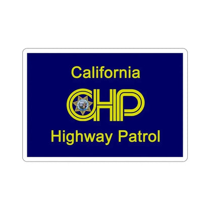 California Highway Patrol Flag STICKER Vinyl Die-Cut Decal 5 Inch - The Sticker Space