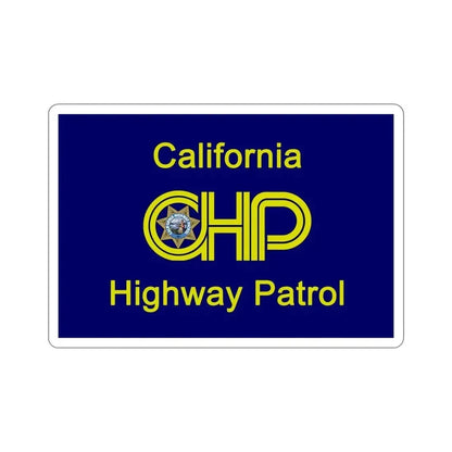 California Highway Patrol Flag STICKER Vinyl Die-Cut Decal - The Sticker Space