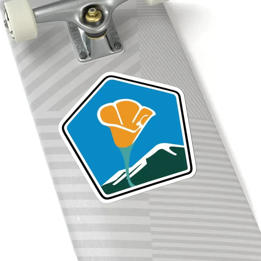 California Scenic (California) (Road Sign) STICKER Vinyl Kiss-Cut Decal - The Sticker Space
