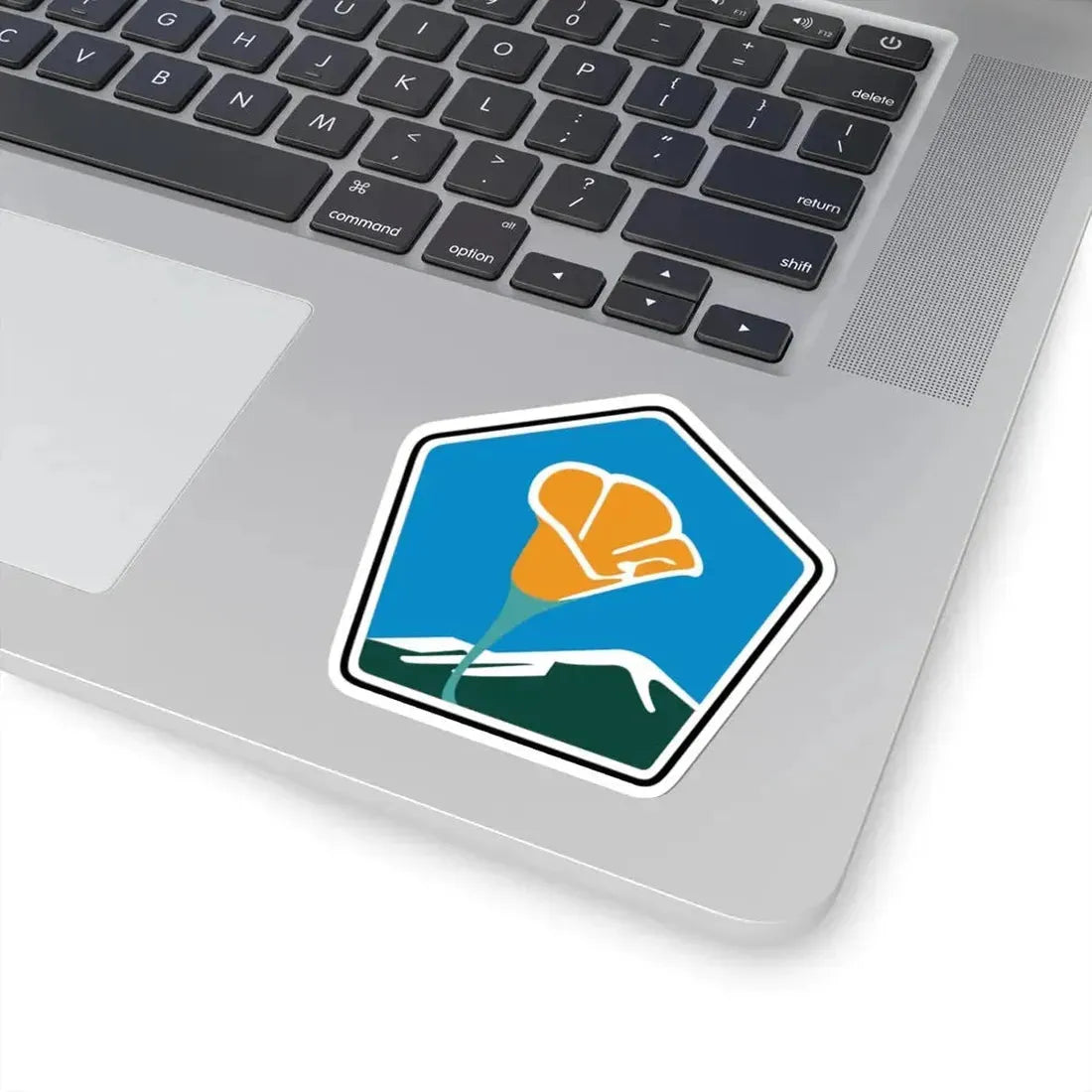 California Scenic (California) (Road Sign) STICKER Vinyl Kiss-Cut Decal - The Sticker Space